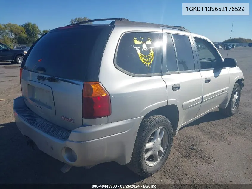 2005 GMC Envoy VIN: 1GKDT13S652176529 Lot: 40445930