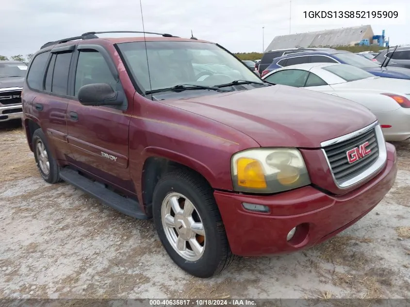 2005 GMC Envoy Sle VIN: 1GKDS13S852195909 Lot: 40635817