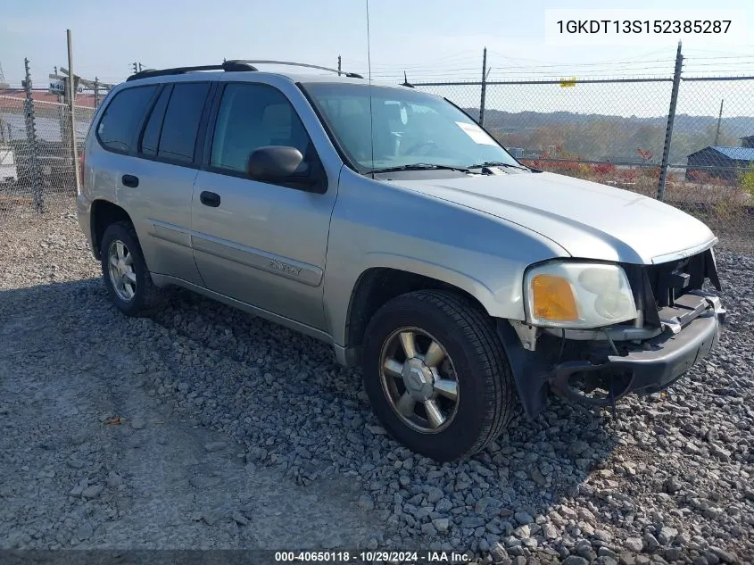 2005 GMC Envoy Sle VIN: 1GKDT13S152385287 Lot: 40650118