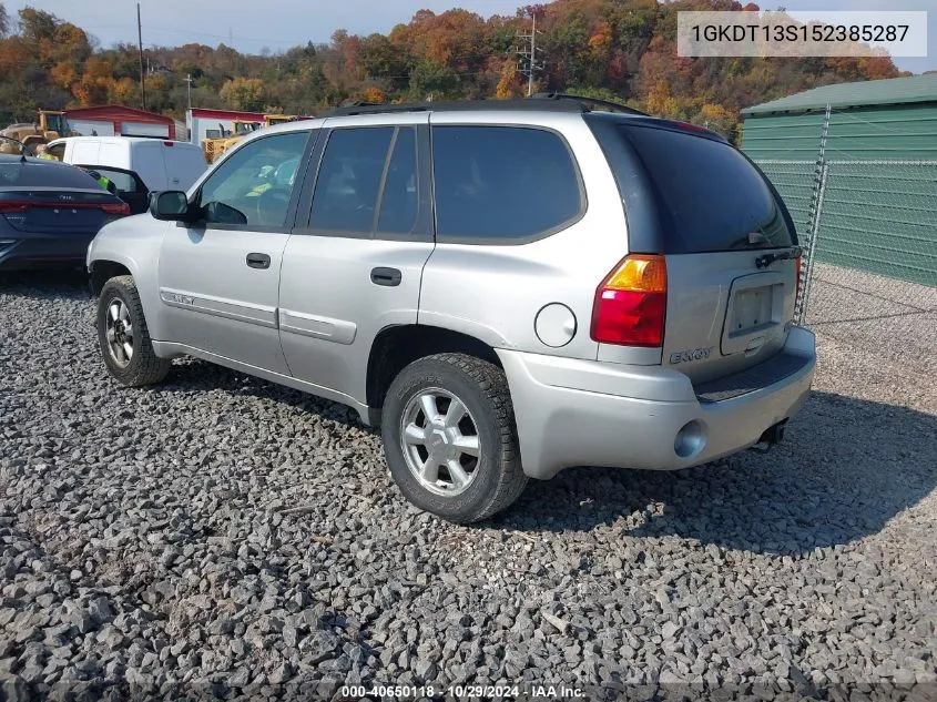 2005 GMC Envoy Sle VIN: 1GKDT13S152385287 Lot: 40650118