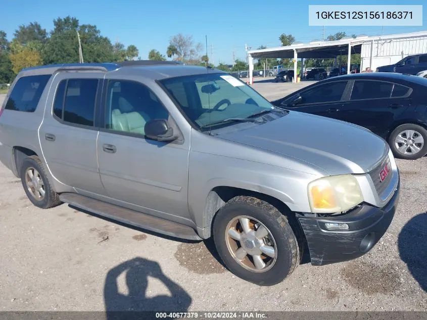 2005 GMC Envoy Xuv Sle VIN: 1GKES12S156186371 Lot: 40677379