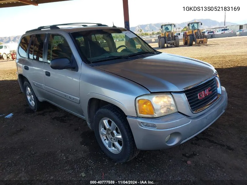 2005 GMC Envoy Sle VIN: 1GKDS13S052183169 Lot: 40777559