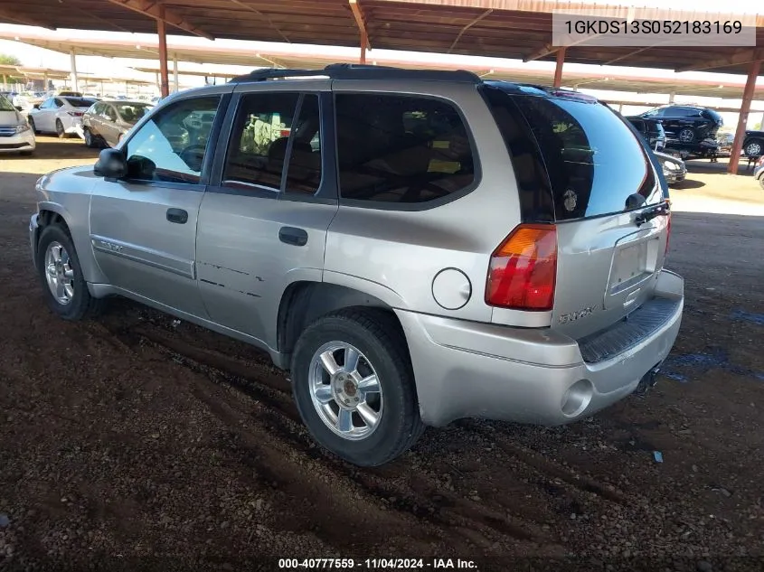 2005 GMC Envoy Sle VIN: 1GKDS13S052183169 Lot: 40777559