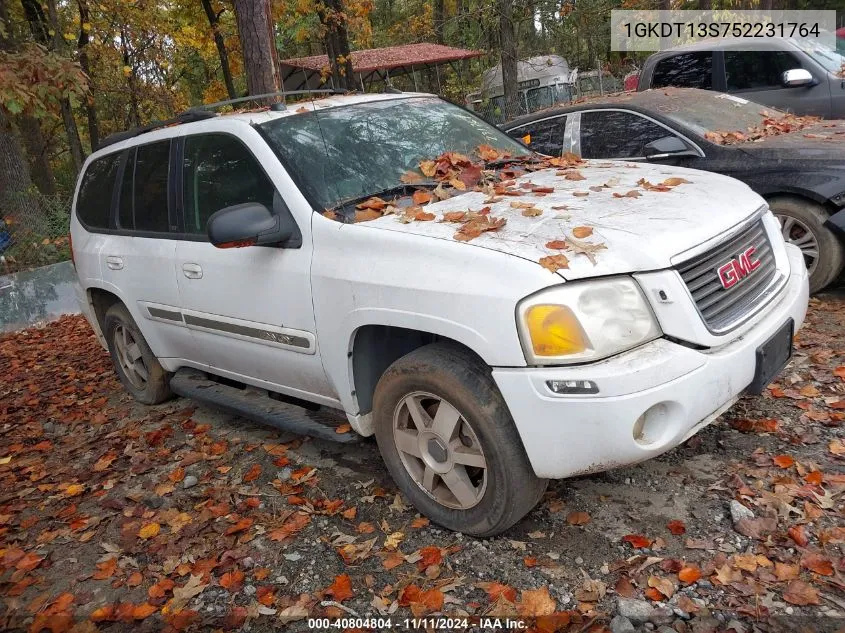 2005 GMC Envoy Slt VIN: 1GKDT13S752231764 Lot: 40804804