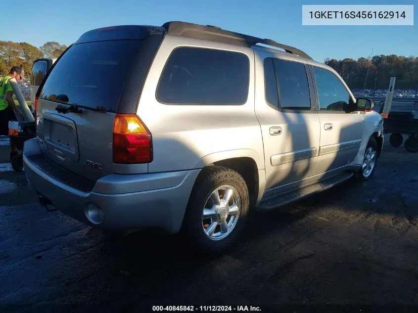 2005 GMC Envoy Xl Slt VIN: 1GKET16S456162914 Lot: 40845842