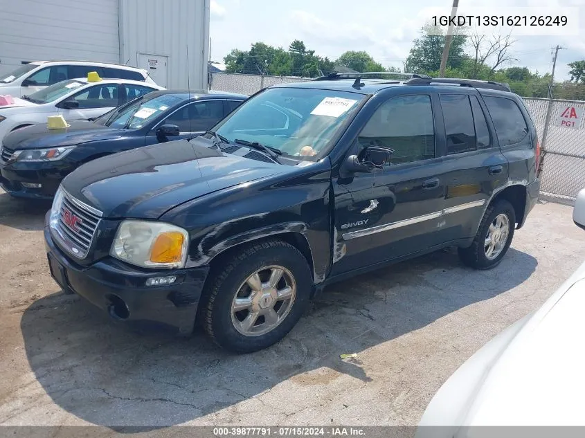 1GKDT13S162126249 2006 GMC Envoy Slt