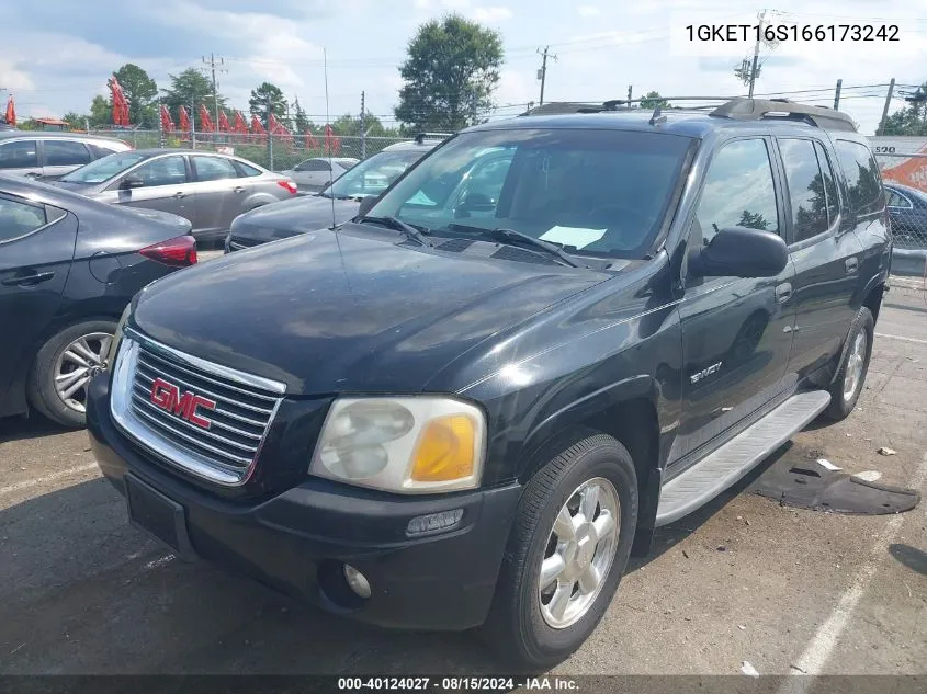 1GKET16S166173242 2006 GMC Envoy Xl Sle