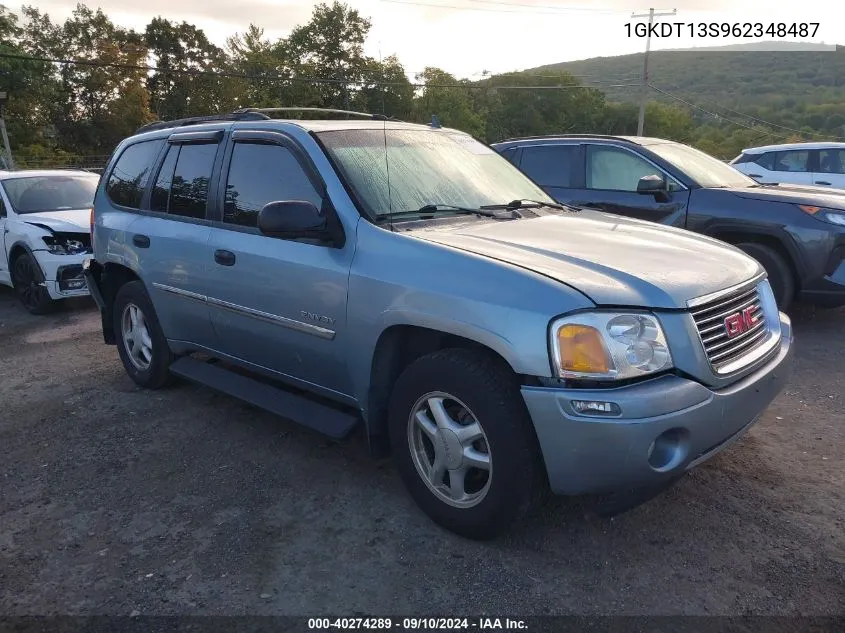 2006 GMC Envoy VIN: 1GKDT13S962348487 Lot: 40274289