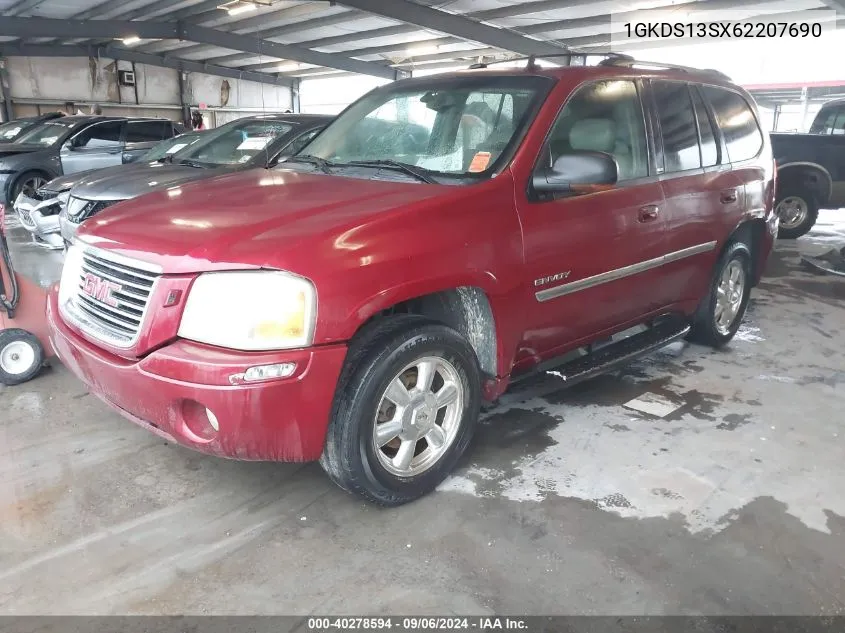 2006 GMC Envoy Slt VIN: 1GKDS13SX62207690 Lot: 40278594