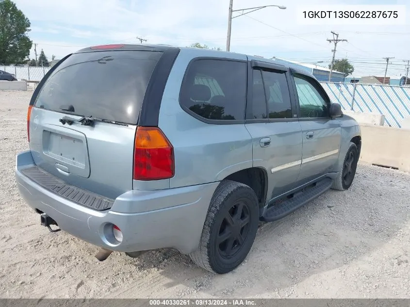 2006 GMC Envoy VIN: 1GKDT13S062287675 Lot: 40330261