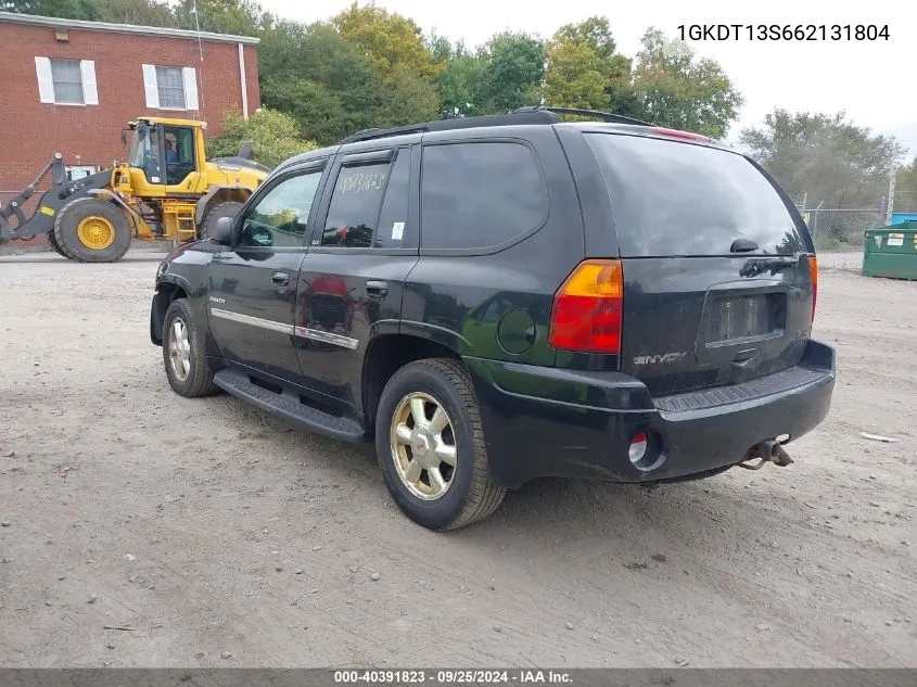 2006 GMC Envoy Slt VIN: 1GKDT13S662131804 Lot: 40391823