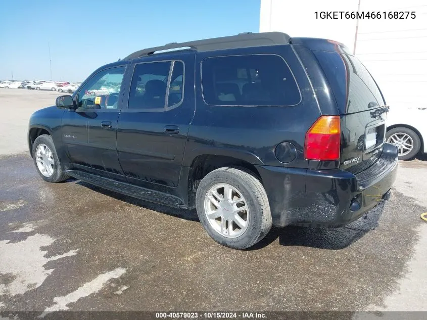 2006 GMC Envoy Xl Denali VIN: 1GKET66M466168275 Lot: 40579023