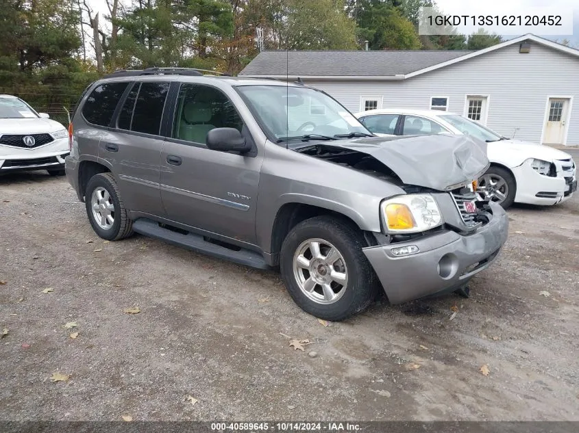 1GKDT13S162120452 2006 GMC Envoy Sle