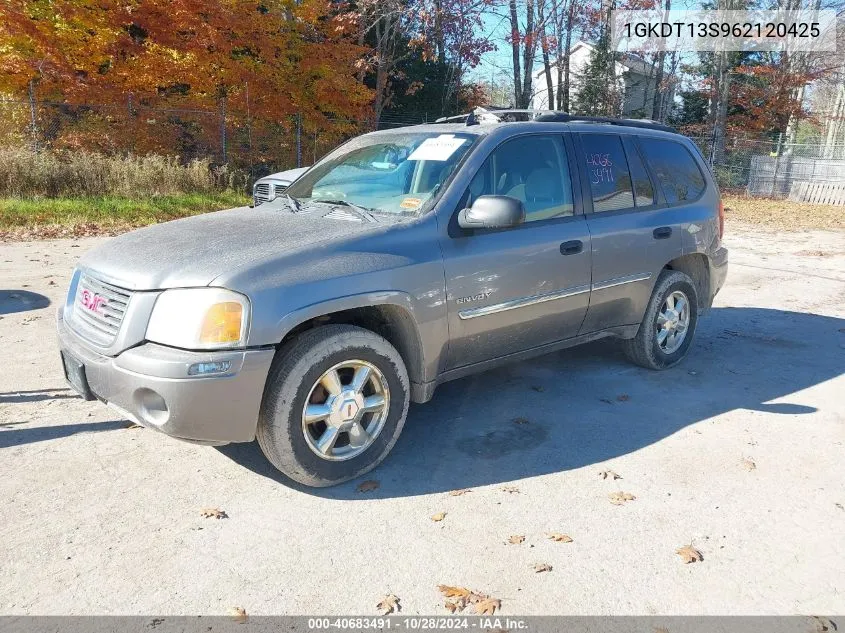 2006 GMC Envoy Sle VIN: 1GKDT13S962120425 Lot: 40683491