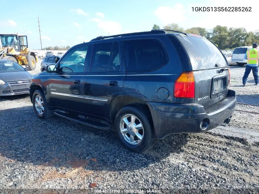 2006 GMC Envoy Sle VIN: 1GKDS13S562285262 Lot: 40732980