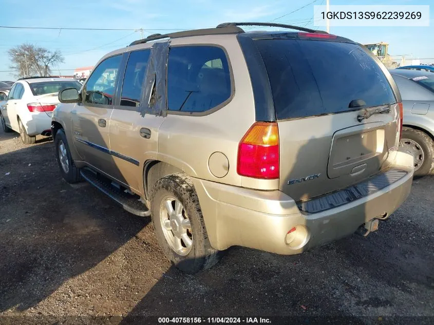 2006 GMC Envoy Sle VIN: 1GKDS13S962239269 Lot: 40758156