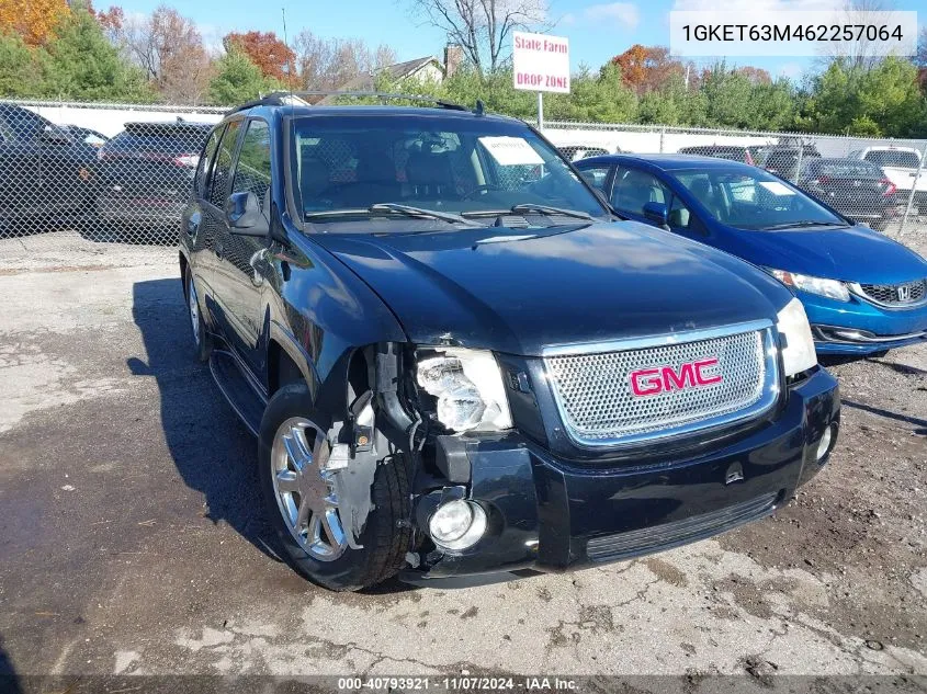 2006 GMC Envoy Denali VIN: 1GKET63M462257064 Lot: 40793921