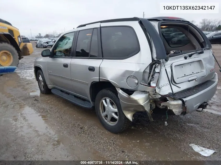 1GKDT13SX62342147 2006 GMC Envoy Sle