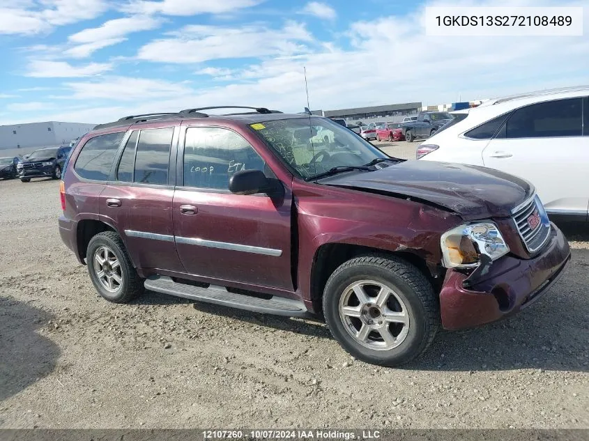 2007 GMC Envoy Slt VIN: 1GKDS13S272108489 Lot: 12107260