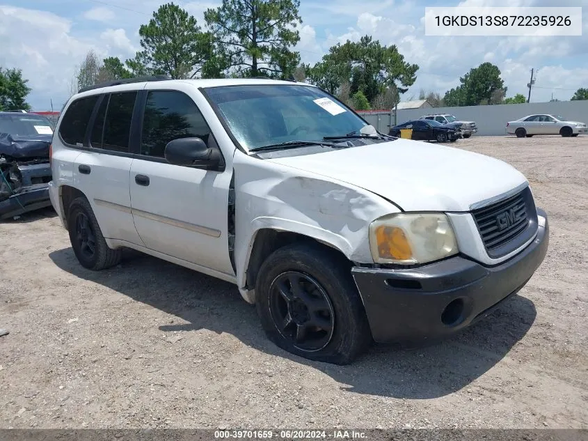 2007 GMC Envoy Sle VIN: 1GKDS13S872235926 Lot: 39701659