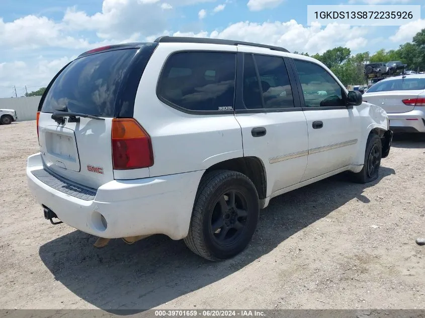 2007 GMC Envoy Sle VIN: 1GKDS13S872235926 Lot: 39701659