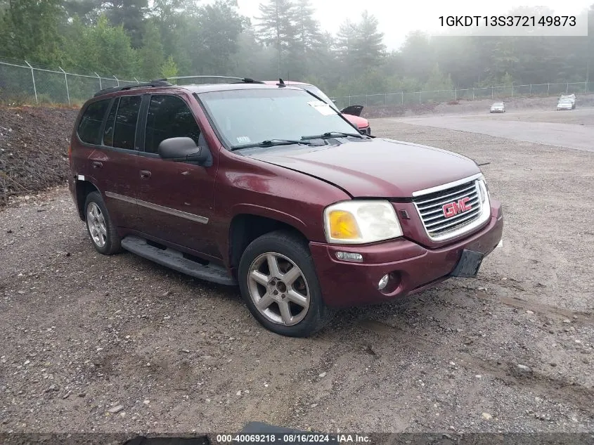 2007 GMC Envoy Slt VIN: 1GKDT13S372149873 Lot: 40069218