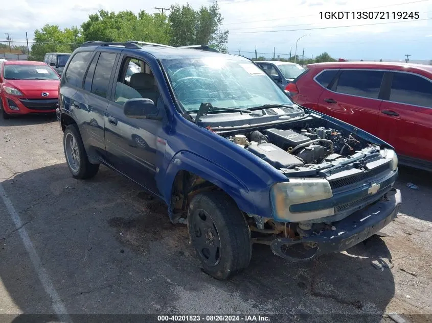 1GKDT13S072119245 2007 GMC Envoy Slt