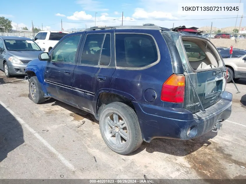 1GKDT13S072119245 2007 GMC Envoy Slt