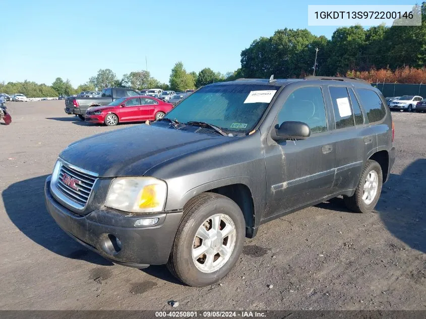 2007 GMC Envoy Sle VIN: 1GKDT13S972200146 Lot: 40250801