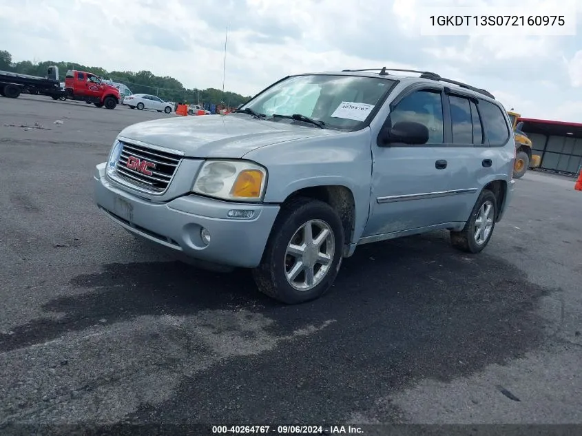 2007 GMC Envoy Sle VIN: 1GKDT13S072160975 Lot: 40264767