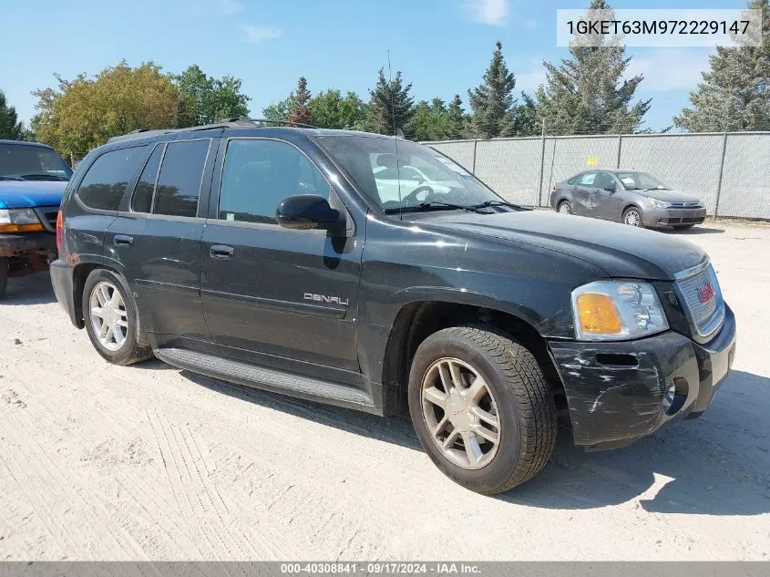 2007 GMC Envoy Denali VIN: 1GKET63M972229147 Lot: 40308841