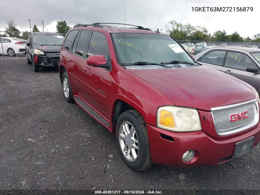 2007 GMC Envoy Denali VIN: 1GKET63M272156879 Lot: 40391217