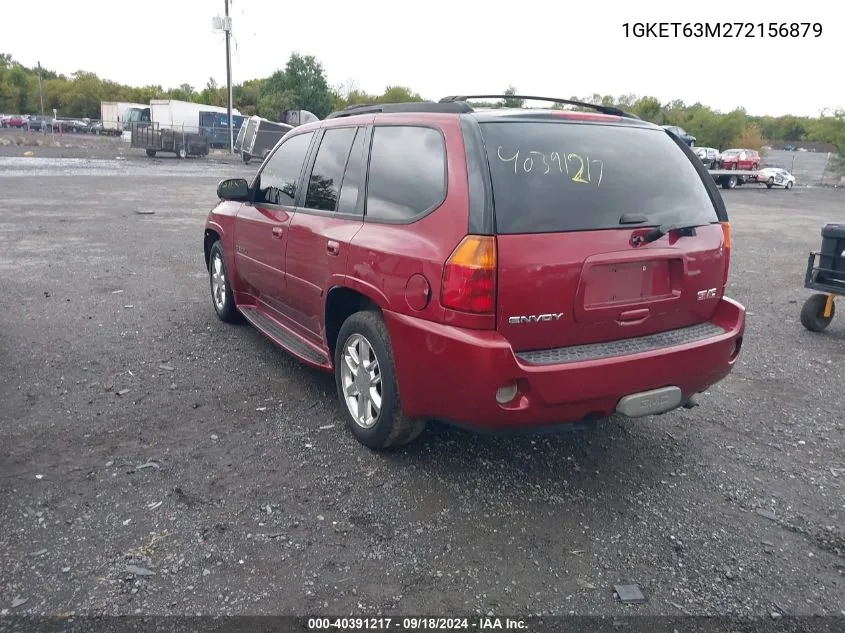 2007 GMC Envoy Denali VIN: 1GKET63M272156879 Lot: 40391217