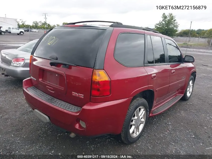 2007 GMC Envoy Denali VIN: 1GKET63M272156879 Lot: 40391217