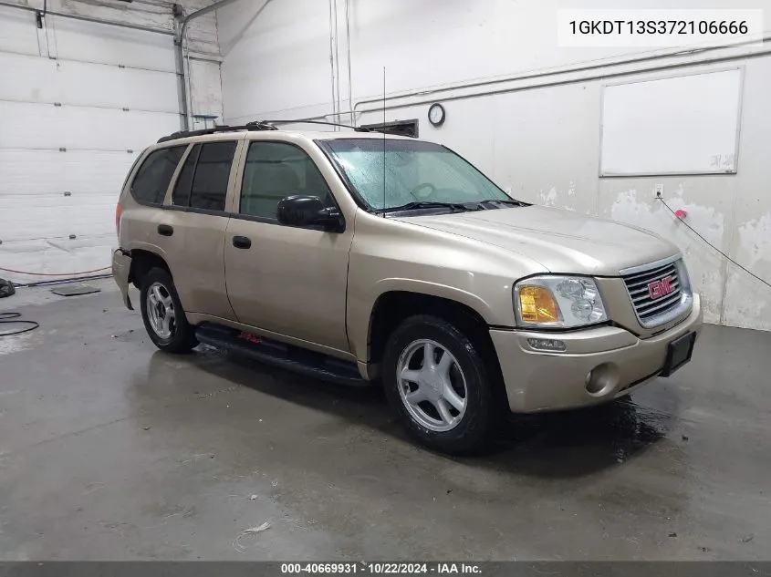 2007 GMC Envoy Sle VIN: 1GKDT13S372106666 Lot: 40669931