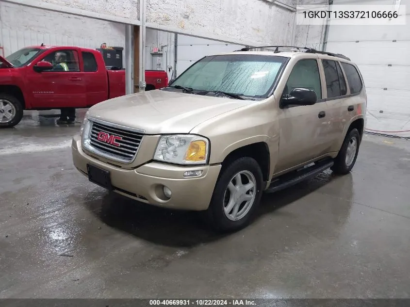 2007 GMC Envoy Sle VIN: 1GKDT13S372106666 Lot: 40669931