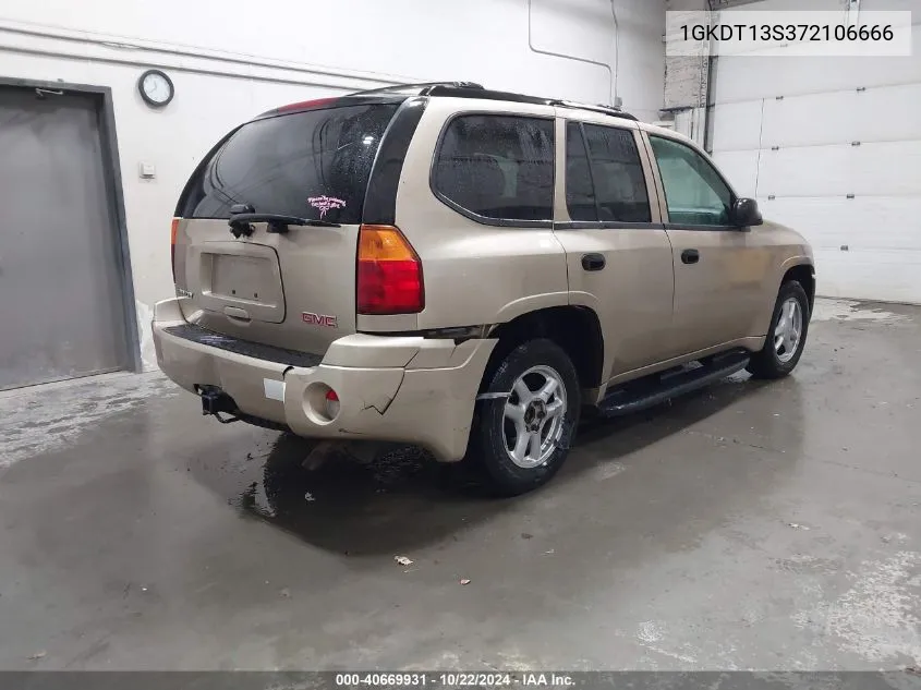 2007 GMC Envoy Sle VIN: 1GKDT13S372106666 Lot: 40669931