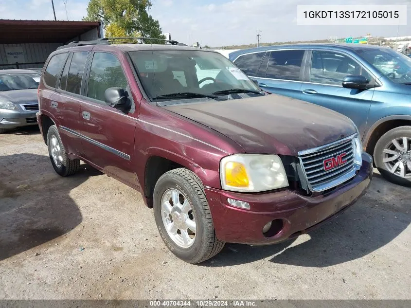 2007 GMC Envoy Sle VIN: 1GKDT13S172105015 Lot: 40704344