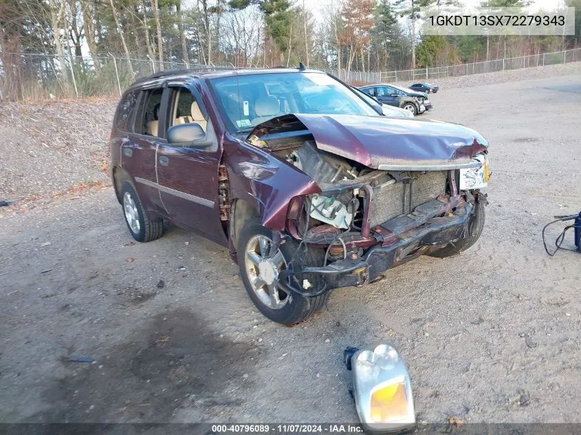 2007 GMC Envoy Sle VIN: 1GKDT13SX72279343 Lot: 40796089