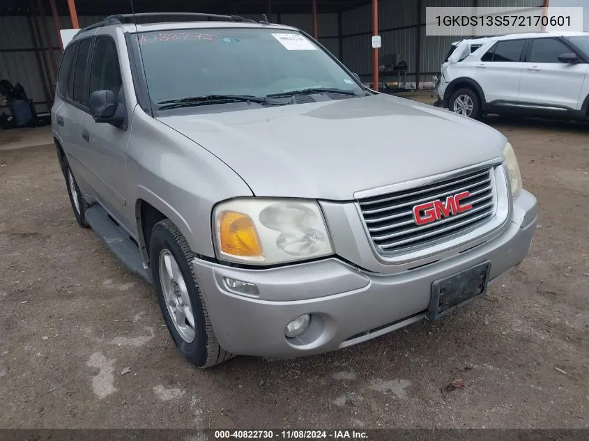 2007 GMC Envoy Sle VIN: 1GKDS13S572170601 Lot: 40822730