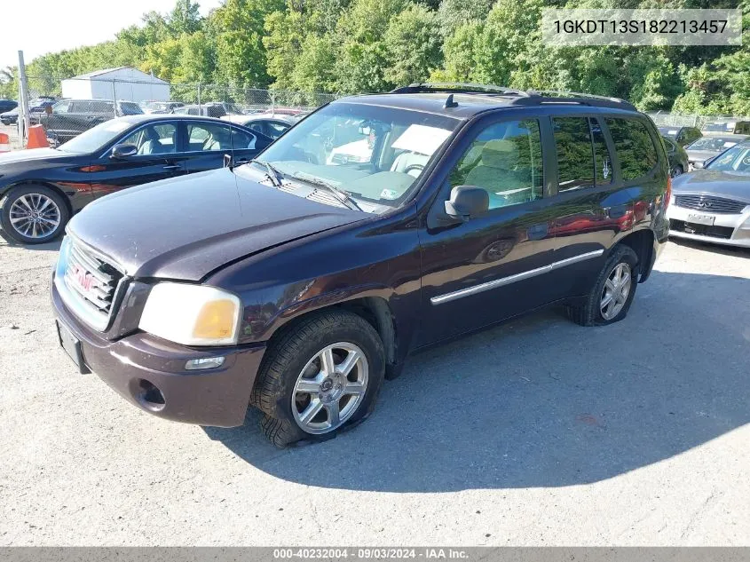 1GKDT13S182213457 2008 GMC Envoy Sle