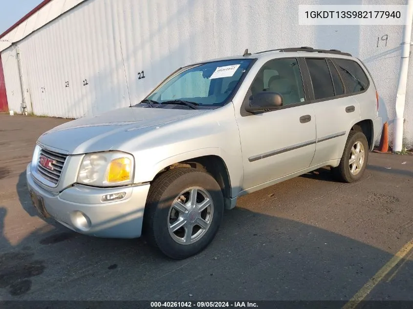 1GKDT13S982177940 2008 GMC Envoy