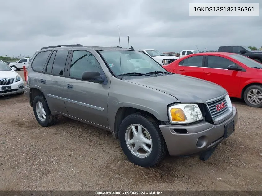 2008 GMC Envoy Sle VIN: 1GKDS13S182186361 Lot: 40264908