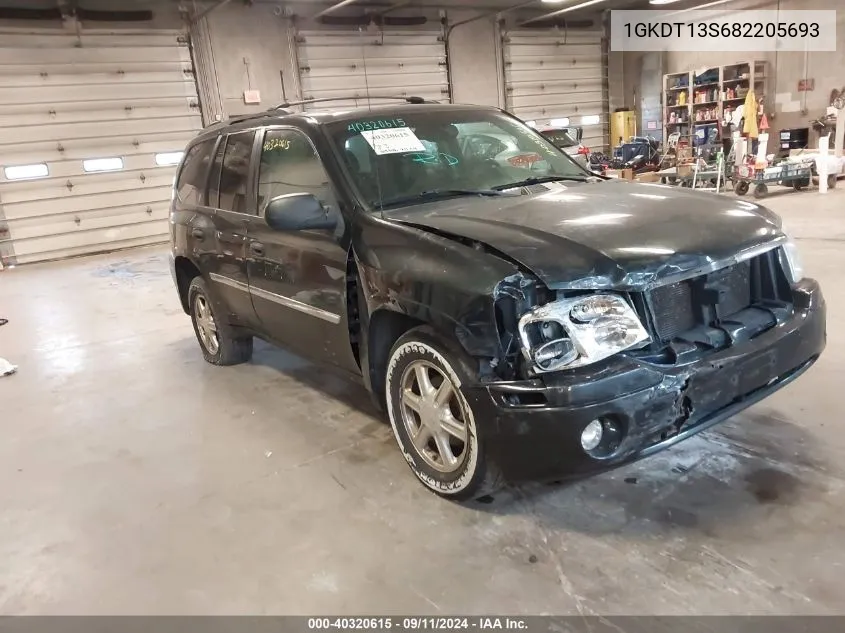 2008 GMC Envoy Sle VIN: 1GKDT13S682205693 Lot: 40320615