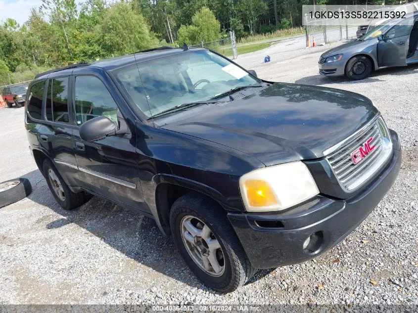 2008 GMC Envoy Sle VIN: 1GKDS13S582215392 Lot: 40364013