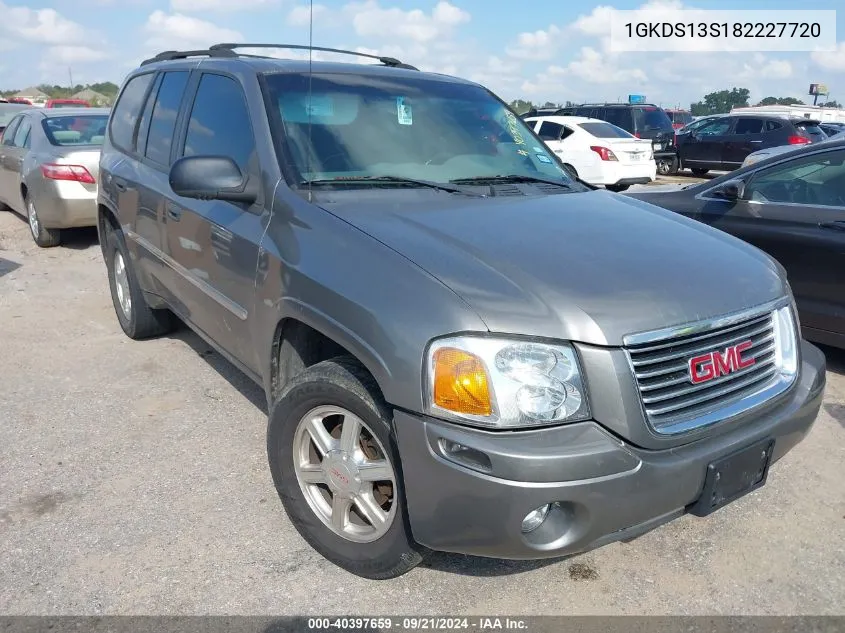 2008 GMC Envoy Sle VIN: 1GKDS13S182227720 Lot: 40397659