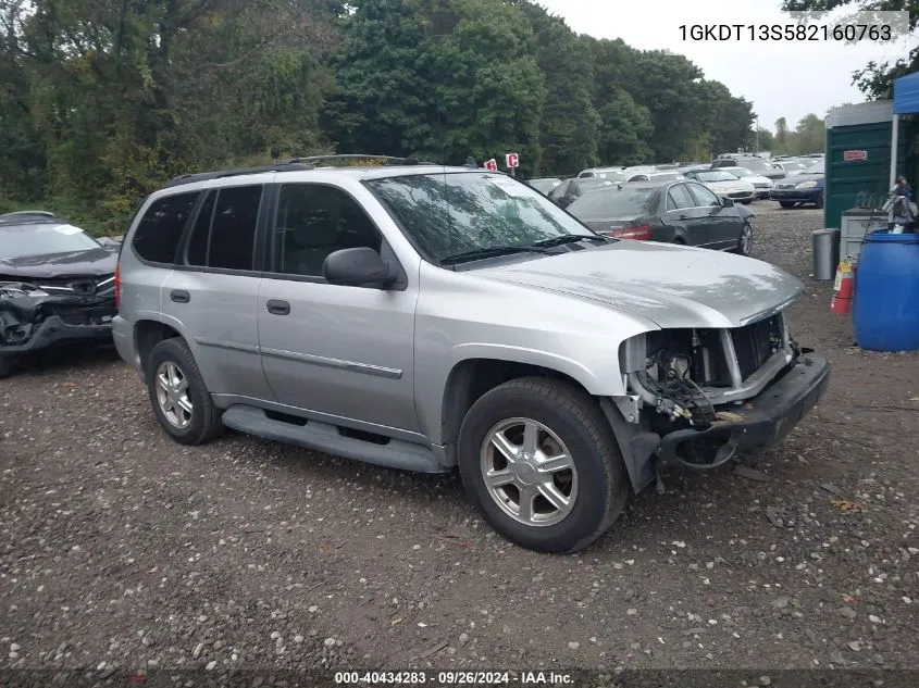 2008 GMC Envoy Sle VIN: 1GKDT13S582160763 Lot: 40434283