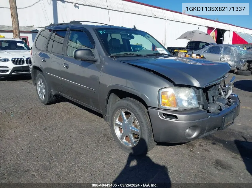 2008 GMC Envoy Slt VIN: 1GKDT13SX82171337 Lot: 40449405