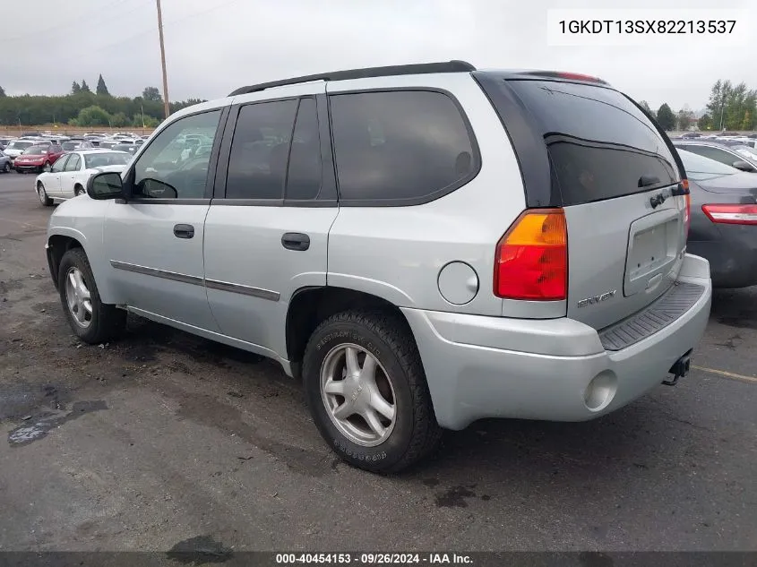 2008 GMC Envoy Sle VIN: 1GKDT13SX82213537 Lot: 40454153