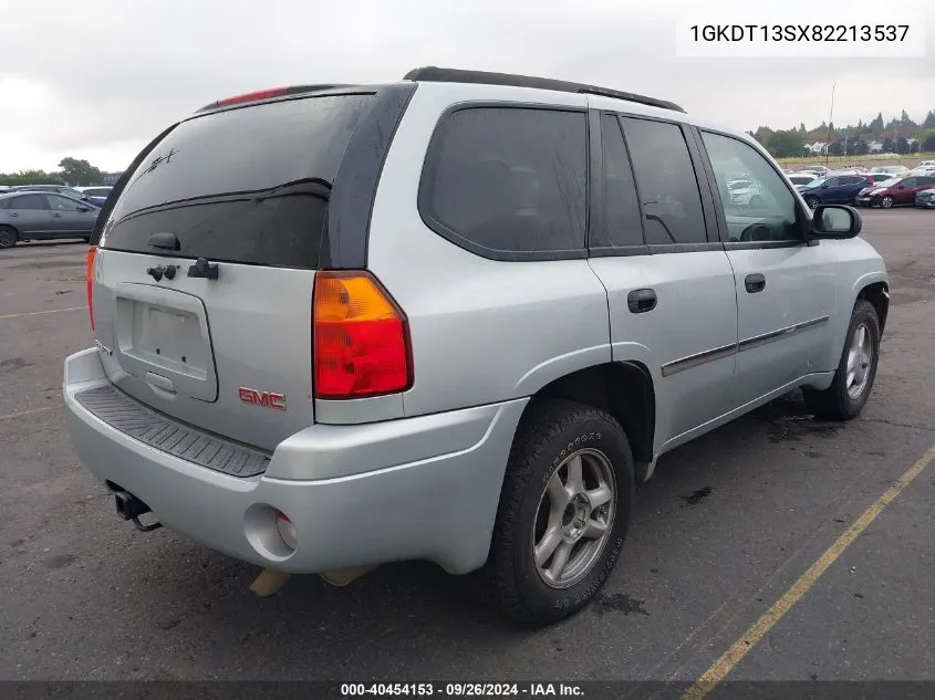 2008 GMC Envoy Sle VIN: 1GKDT13SX82213537 Lot: 40454153